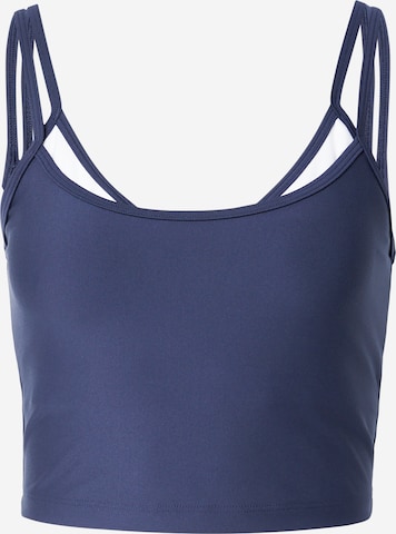 Abercrombie & Fitch Skinny Džíny – modrá: přední strana