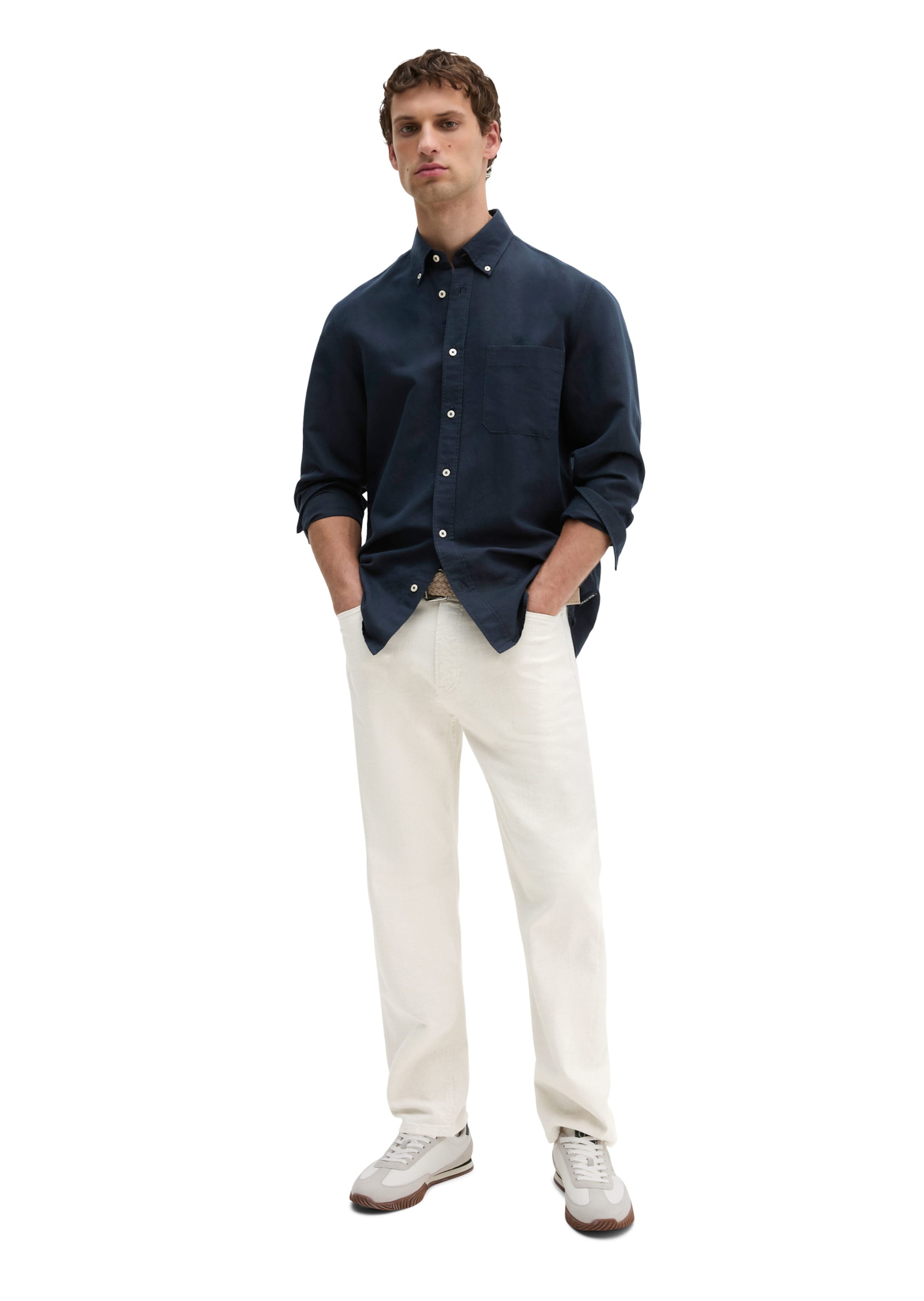 Marc O'Polo Regular Fit Hemd in Blau