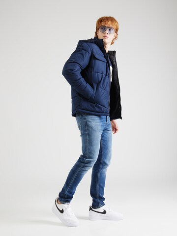 Veste d’hiver 'MASON' JACK & JONES en bleu