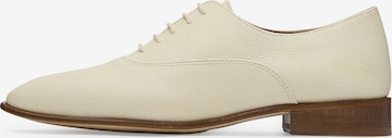 LOTTUSSE Lace-Up Shoes 'Soller' in Beige: front