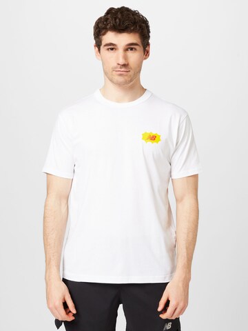 new balance T-Shirt in Weiß: Vorderseite