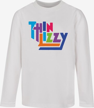 Merchcode Shirt 'Thin Lizzy - Classic' in Wit: voorkant