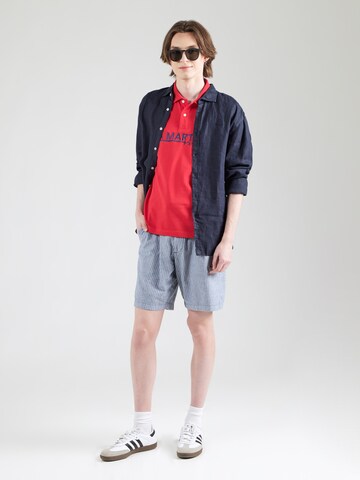 La Martina Poloshirt in Rot