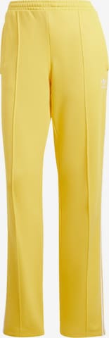 ADIDAS ORIGINALS Regular Pants 'Montreal' in Yellow: front