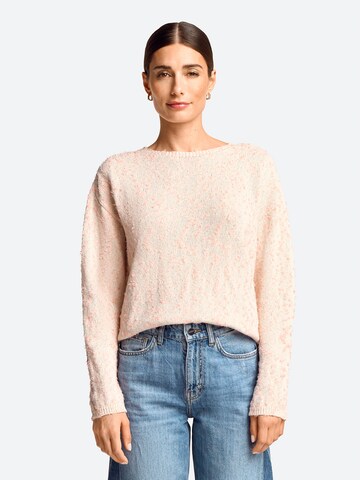 Pull-over Rich & Royal en rose : devant