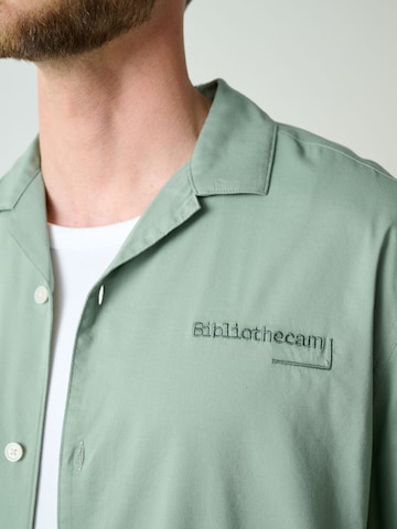 Next Regular fit Button Up Shirt in Green