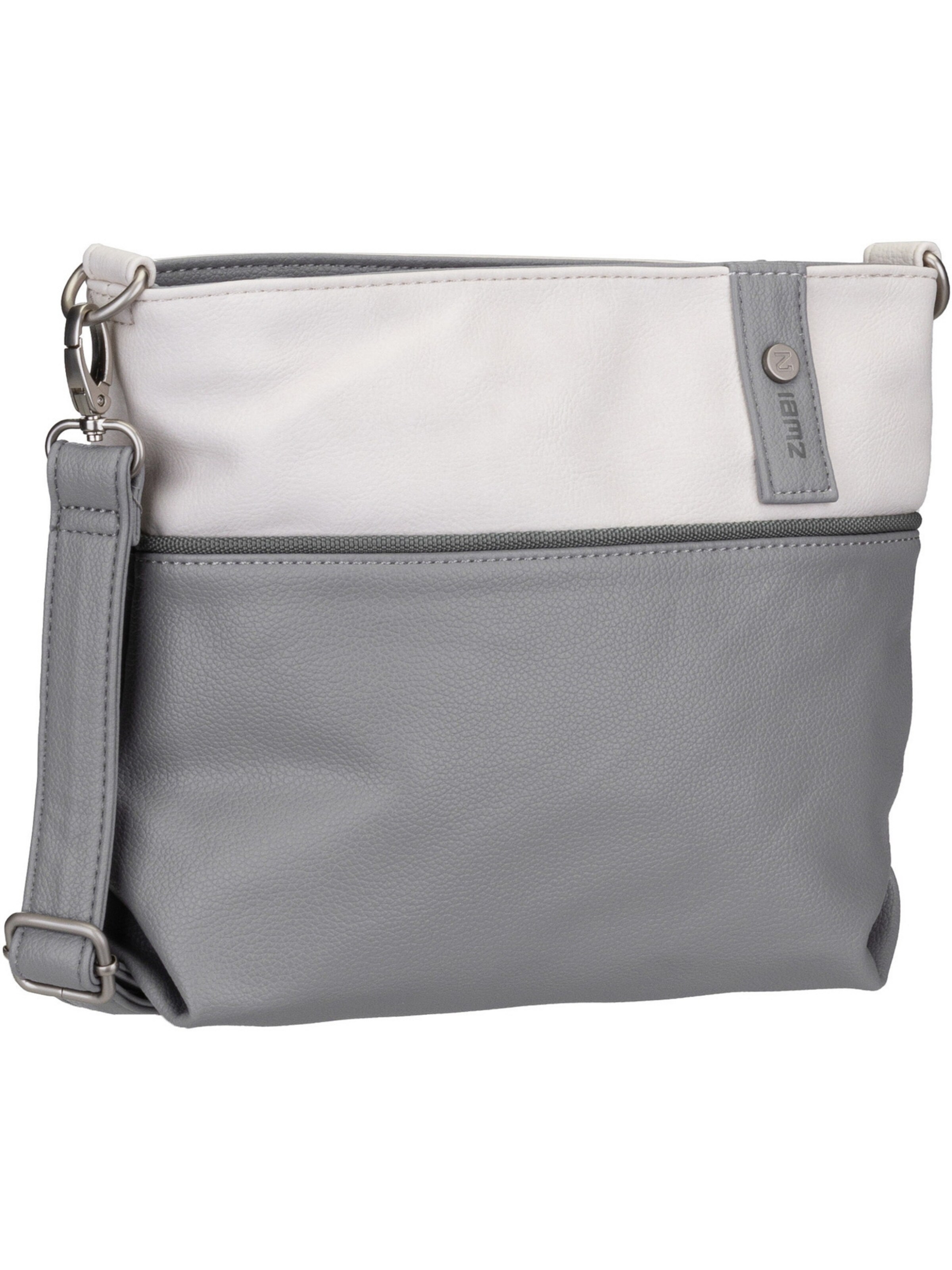 ZWEI Handbag 'Jana J8' in Grey: front