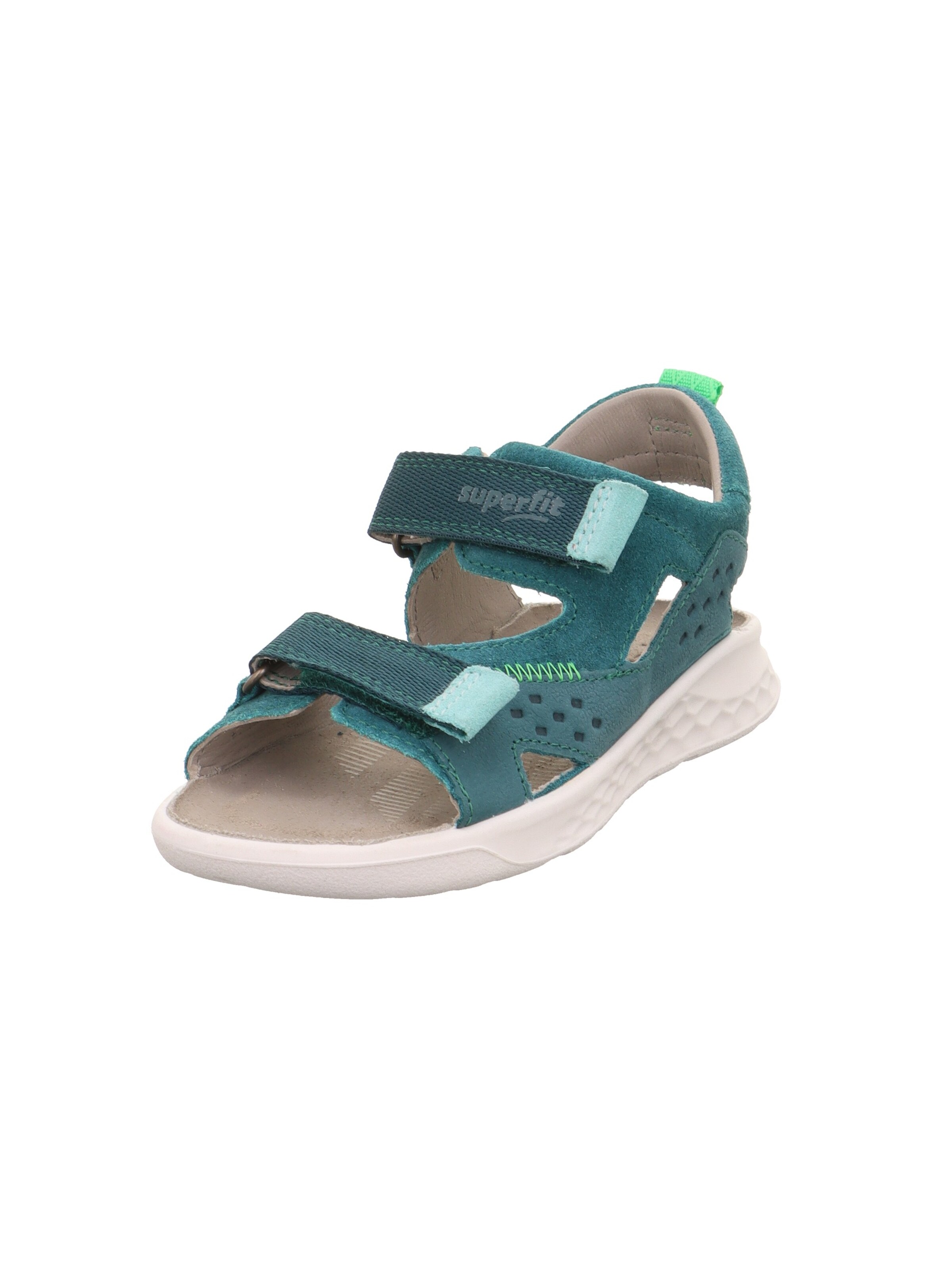 SUPERFIT Sandals in Green: front