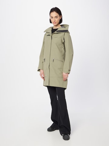Didriksons Between-Seasons Parka 'Ilma' in Green: front
