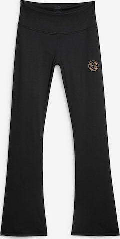 PUMA Bootcut Sportovní kalhoty – černá: přední strana