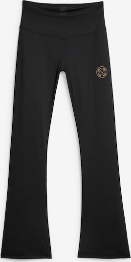 PUMA Pantalon de sport en jaune / noir, Vue avec produit