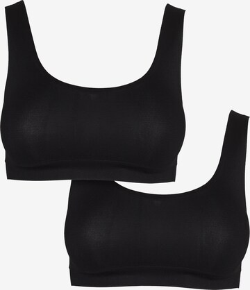 Urban Classics Bustier BH in Schwarz: predná strana