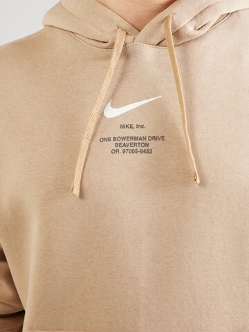 Nike SportswearSweater majica - bež boja