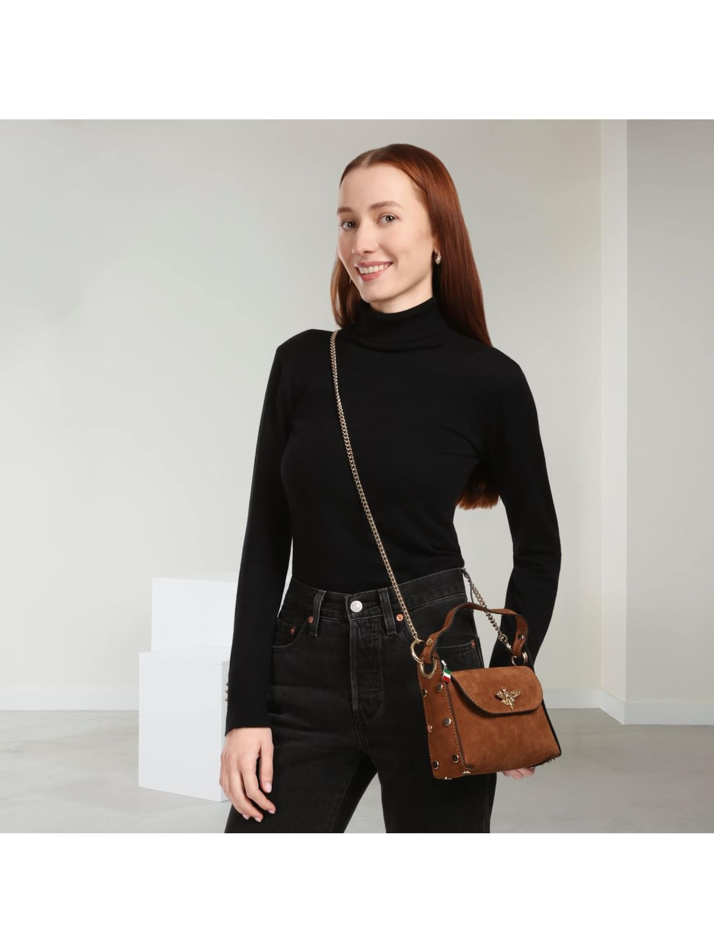 Florence Shoulder Bag in Brown