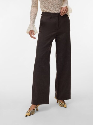 VERO MODA Baggy Broek 'Bestie' in Bruin