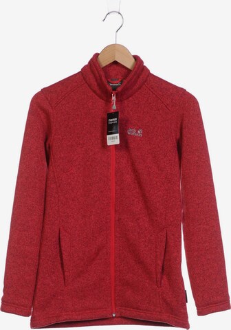 JACK WOLFSKIN Strickjacke XS in Rot: predná strana