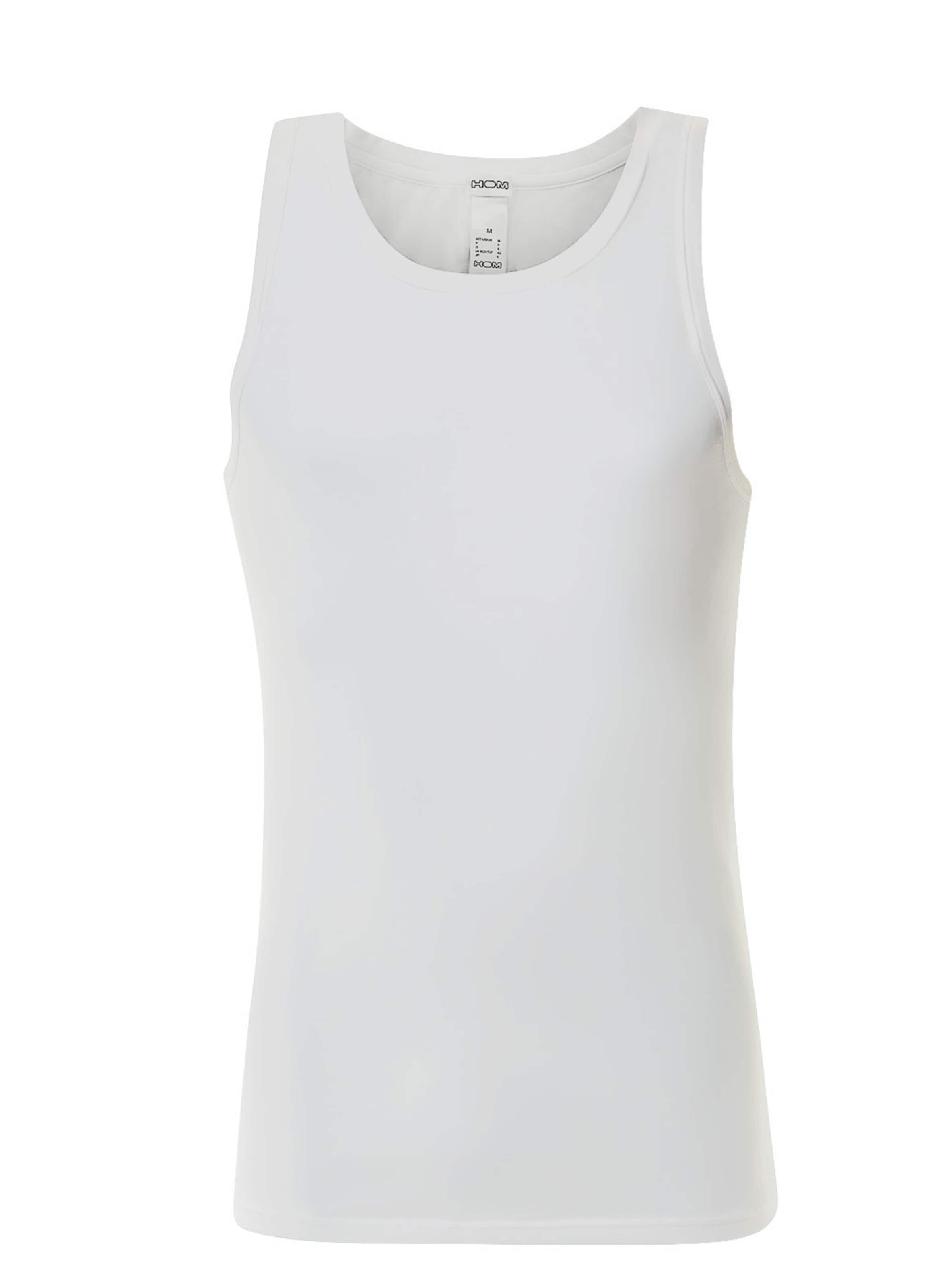 HOM Onderhemd in Wit: voorkant