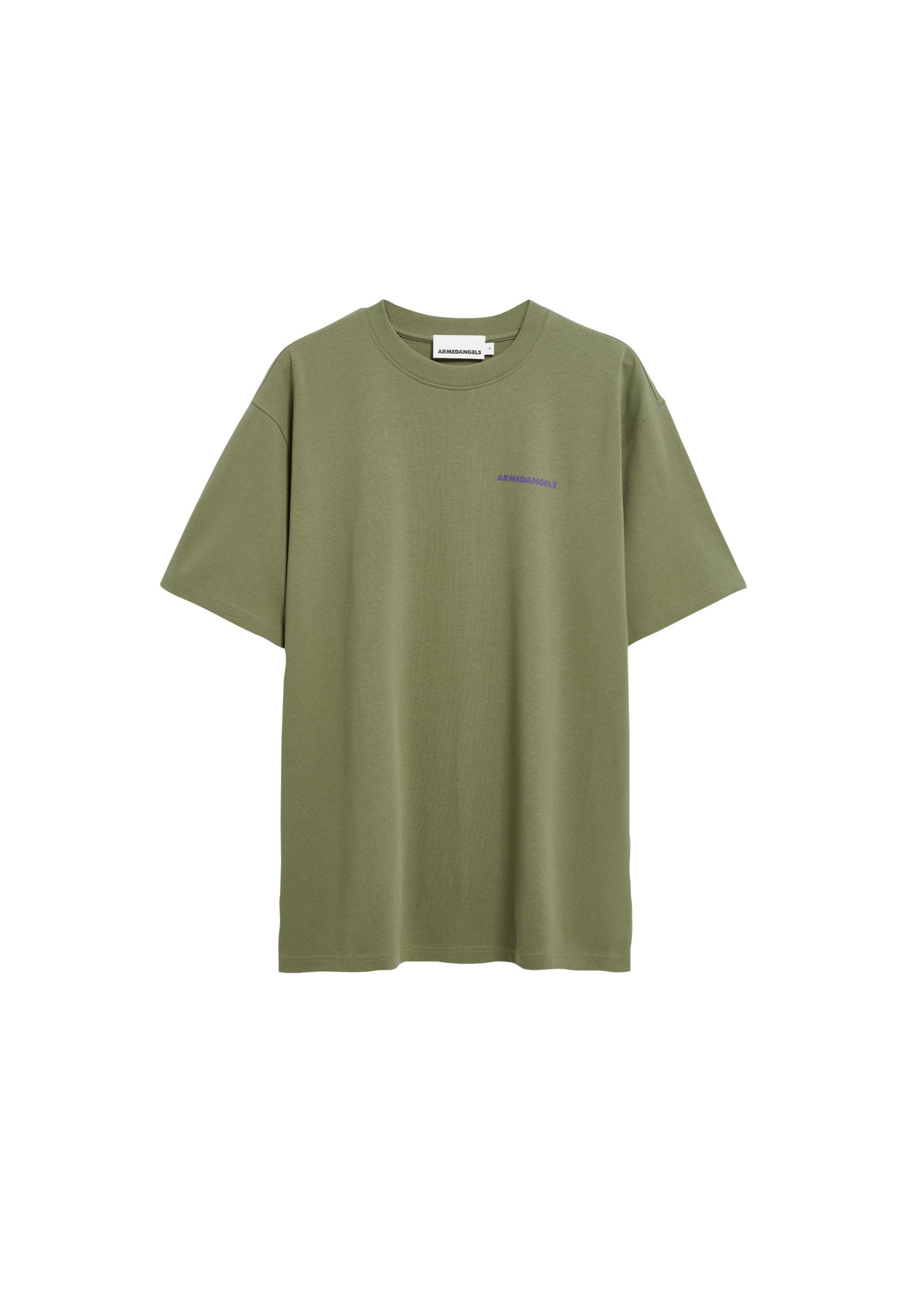 ARMEDANGELS Shirt in Groen: voorkant