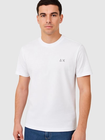 SUN68 Shirt in Wit