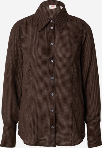 LEVI'S ® Blouse 'Maeve Blouse' in Brown: front