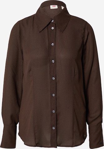 LEVI'S ® Blouse 'Maeve Blouse' in Brown: front