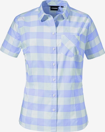Schöffel Bluse in Lila: Vorderseite
