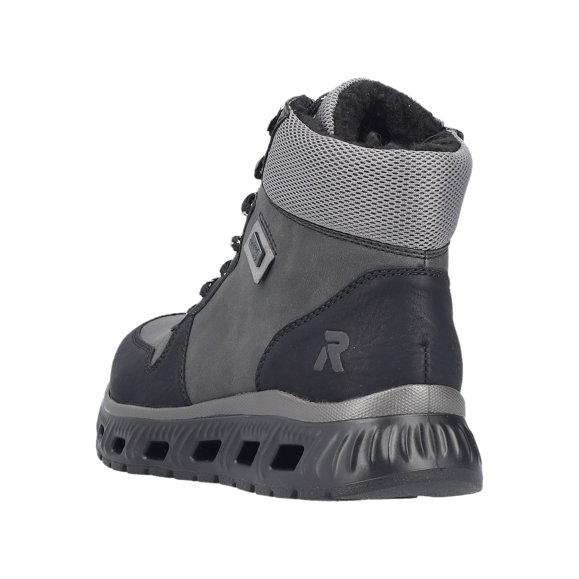 Rieker Schnürstiefelette in Grau