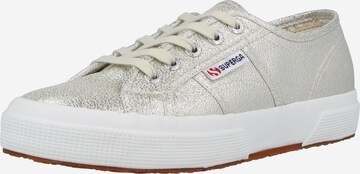 Baskets basses '2750 Cotu Classic' SUPERGA en argent : devant