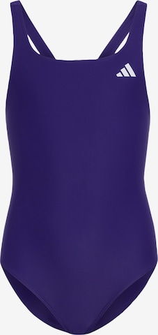 Maillot de bain de sport ADIDAS PERFORMANCE en violet : devant