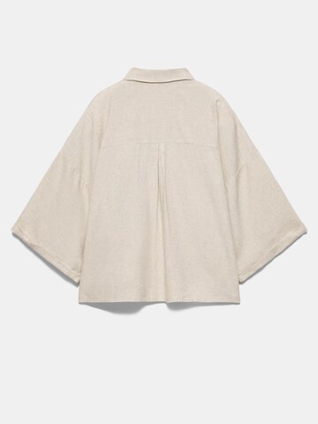 Pull&Bear Bluse 'PACIFIC' in Beige