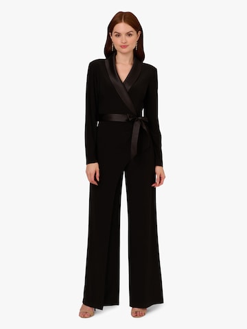Adrianna Papell Jumpsuit in Zwart: voorkant