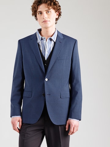 BOSS Regular fit Business-colbert 'Jasper' in Blauw: voorkant