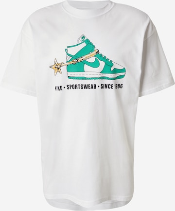 Nike Sportswear T-Shirt in Weiß: Vorderseite