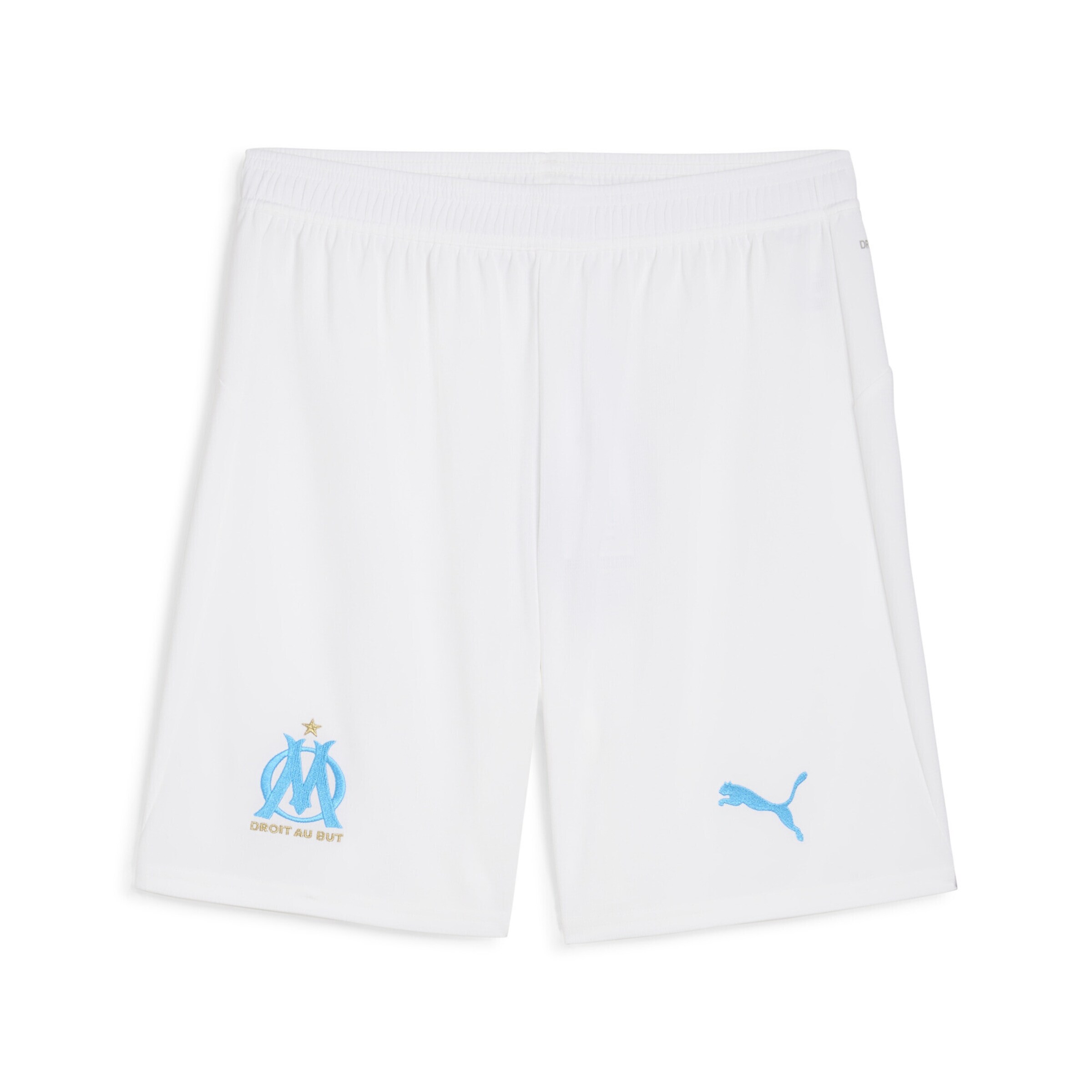 PUMA Regular Sportbroek 'Olympique de Marseille 25/26' in Wit: voorkant