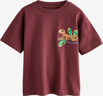 T-Shirt Next en rouge : devant