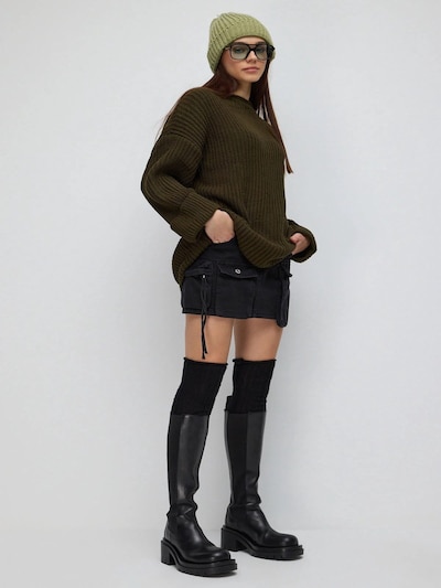 No Matter What Oversized sweater in S-M in Dark green, Item view