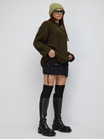 No Matter What Oversized sweater in Green: front