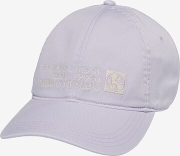 Marc O'Polo Cap in Purple: front