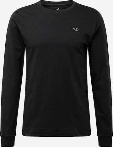 HOLLISTER - Camiseta en negro: frente