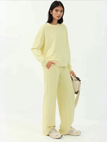 Hiccup Wide leg Broek in Geel