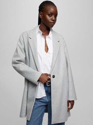 Manteau mi-saison Pull&Bear en gris : devant