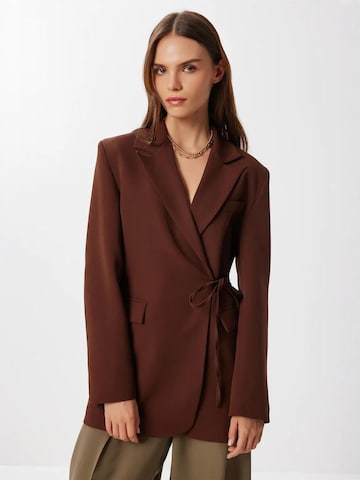 Happiness İstanbul - Blazer em castanho: frente