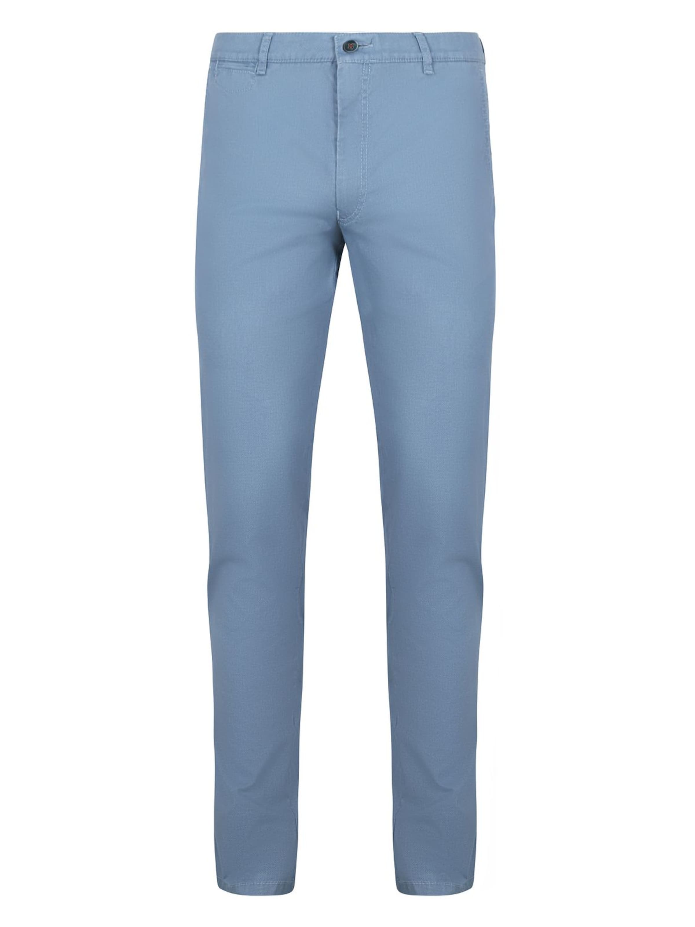 Pantalon chino 'Plato' Suitable en bleu : devant