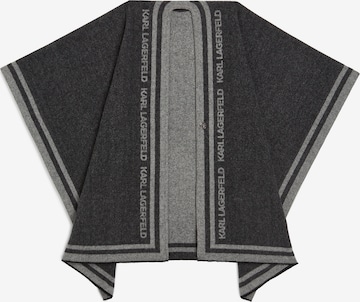 Karl Lagerfeld Cape in Grey: front