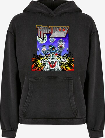 Merchcode Sweatshirt 'Thin Lizzy - Vagabonds Of The Western World' in Black: front