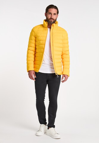 DreiMaster Maritim Winter jacket in Yellow