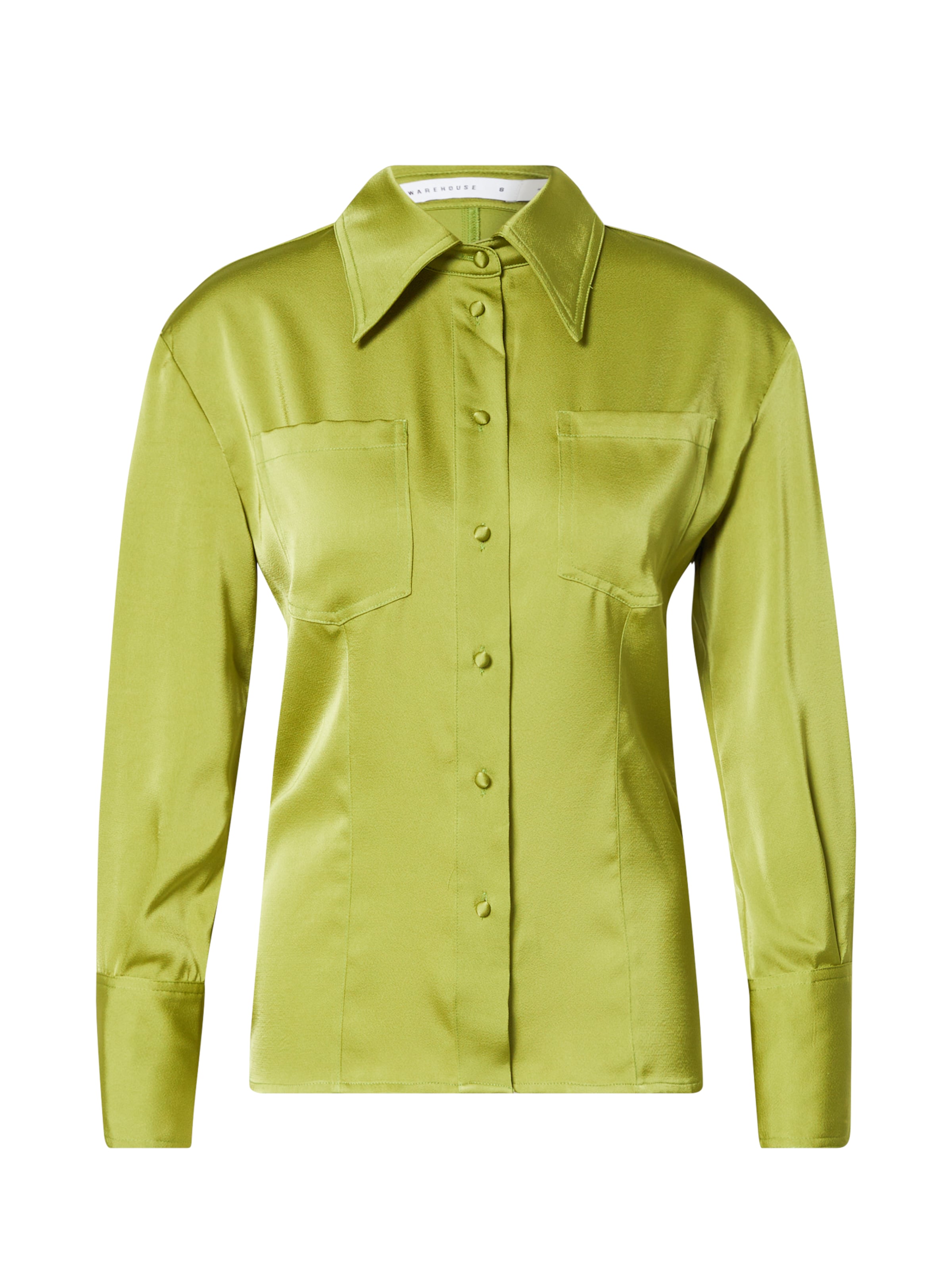 Camicia da donna di Warehouse in verde: frontale