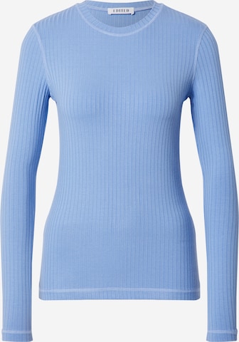 mėlyna EDITED Marškinėliai 'Gwen': priekis