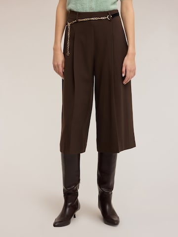 MOTIVI Tapered Broek in Bruin