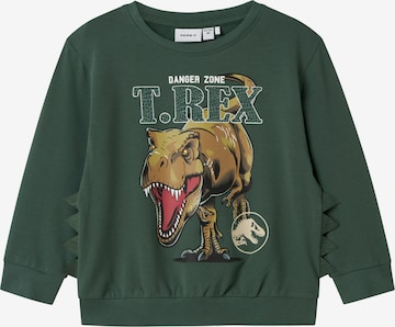 Sweat 'NMMJaba Jurassic Park' NAME IT en vert : devant
